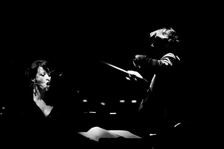 Photo of Jean-Michaël Lavoie on stage